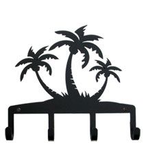 Triple Palm Trees - Key and Jewelry Holder