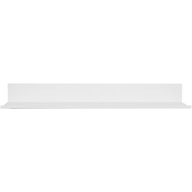 Hangman L-24-W 24-Inch No-Stud Floating Shelf (White Powder Coat)