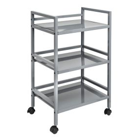 Honey-Can-Do CRT-03091 Metal Rolling Cart (Gray)