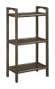 Abingdon Solid Birch Wood 3 Shelf Tower