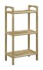 Abingdon Solid Birch Wood 3 Shelf Tower