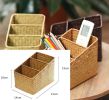 [Style 2] Wicker Straw Basket Storage Box Household Basket Box Gift