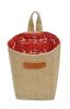 Linen Desk Storage Organizer Basket Hang Bag Pen Bag Container Ocean Style