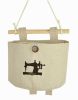 [Sewing Machine]Set of 2 Wall Door Hanger Storage Bags Cotton Organizer