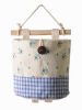 [Floral&Lattice] Cotton Wall Door Hanger Storage Bags Wall Organizer