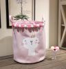 Household Laundry Basket  Storage Bins Lovely Toy Storage[01]