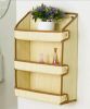 Wall Badroom Bathroom Door Hanger Storage Rack Shelf Woodveins