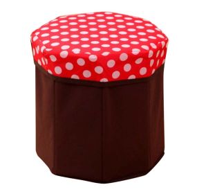 Household Folding Storage Stool Change Shoe Stool Kids Toy Storage Box-C5