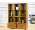 Small Wood Storage Chests Mini Storage Box Desktop Ornaments Wood Color