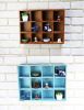 12 Drawers Good Wood Storage Shelves Handmade Wooden Storage Rack