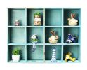 High-class 12 Drawers Wood Storage Shelves Handmade Storage Rack