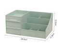Lovely Large Capacity Plastic Desk Storage Box/ Storage Carbinet