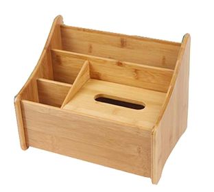 High-grade Handicraft Desktop Storage Box Receive Container,Natural Color