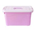 Lovely Large Capacity Household Storage Box/ Girls Storage Bins, Pink