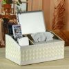 High-grade Multifunctional Desktop Storage Box Household Tissue Box,Beige