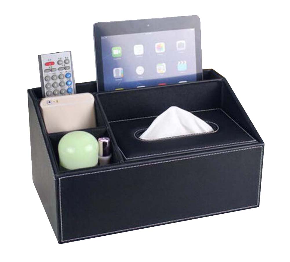 Multipurpose Storage Box/ High-quality Creative Tissue Box,Black