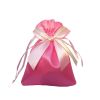 Pink Ribbon Festival Drawstring Bag Married Gift Candy Bag   10 Pcs