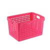 Closet Shelves Organizer Bins Plastic Storage Organizing Basket Set of 2