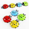 Lovely Ladybird Wall Mounted Toothpaste Toothbrush Holders Dispensers- Green