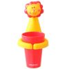 Lion Wall Mounted Children Toothpaste Toothbrush Holders Dispensers with Cup