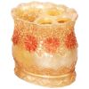 Flower Lace Toothpaste Toothbrush Brush Holders Dispensers Pen Container- Golden