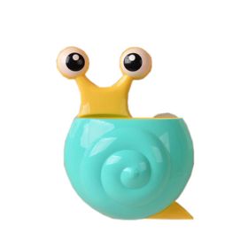 [Snail] Lovely Novelty Animal Toothbrush Toothpaste Holder Wall Bathroom Suction for Kids, A