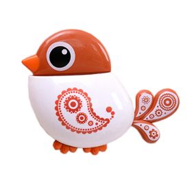 [Bird] Lovely Novelty Animal Toothbrush Toothpaste Holder Wall Bathroom Suction for Kids, B