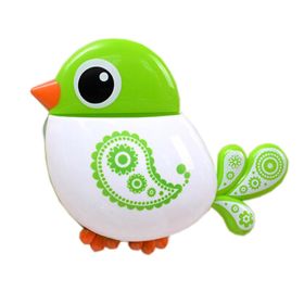 [Bird] Lovely Novelty Animal Toothbrush Toothpaste Holder Wall Bathroom Suction for Kids, D