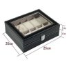 Watch Storage Box Bracelet Display Case Watch Box for Men-A4