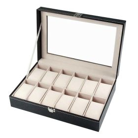 Watch Storage Box Bracelet Display Case Watch Box for Men-A5