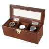 Wooden Jewelry Box-Luxury Watch Box  Bracelet Display Case-A1