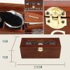 Wooden Jewelry Box-Luxury Watch Box  Bracelet Display Case-A1
