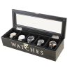 Wooden Jewelry Box-Luxury Watch Box  Bracelet Display Case-A4