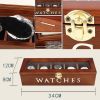 Wooden Jewelry Box-Luxury Watch Box  Bracelet Display Case-A4