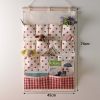 13-Pockets Zakka Wall Door Hanging Storage Bag Case Magazine Organizer, B