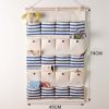 20-Pockets Zakka Wall Door Hanging Storage Bag Case Home Organizer Box