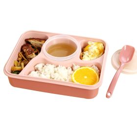 Sub-grid Microwave Lunch Box  Work/School/Picnic Bento Boxes Random Color-A1