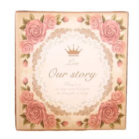 6-Inch-Photo Scrapbooking Beautiful DIY Photo Album Family Love Memory- A2