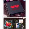 Mini 7 inch Photo Scrapbooking Paste Heart DIY Photo Album Gift