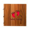 16 Inch Photo Scrapbooking Wooden Photo Album Birthday Gift Photo Collection-A2