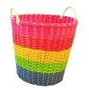 Wicker Basket Fruit Basket Bread Tray Storage Basket Laundry Basket -08