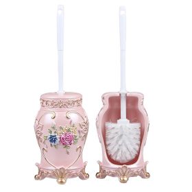 Creative Toilet Brushes Set - Resin Holder and Decontamination Brush-A2