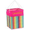 Clothes Basket Laundry Basket Clothing Storage Barrels Toy Organiger Stripe