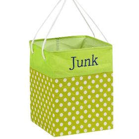 Clothes Basket Laundry Basket Clothing Storage Barrels Toy Organiger Green