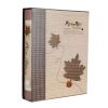 200 Pocket Photograph Book Photo/Picture Albums Embossed Design Maple Leaf