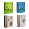 200 Pocket Photograph Book Photo/Picture Albums Embossed Design Maple Leaf