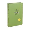Cute Flower 300 Pocket 3 Per Page Leather Cover Photo Album, Green