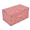 Durable Foldable Storage Basket Clothes Box Organizer Chest Folding, D