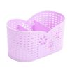 Practical Compartment Stationery Storage Cosmetics Holder Desk Organizer, Purple