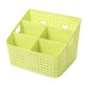 Multifunctional Compartment Stationery Office Supplies Holder Desk Organizer, Green